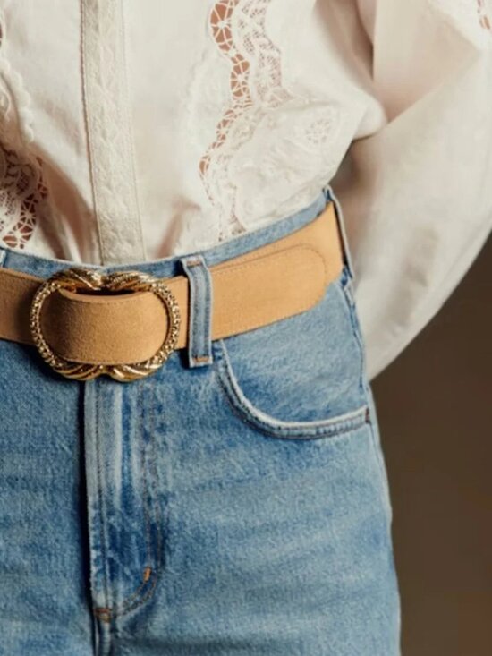 Sezane Accessories - Sézane Artemis Belt - Beige